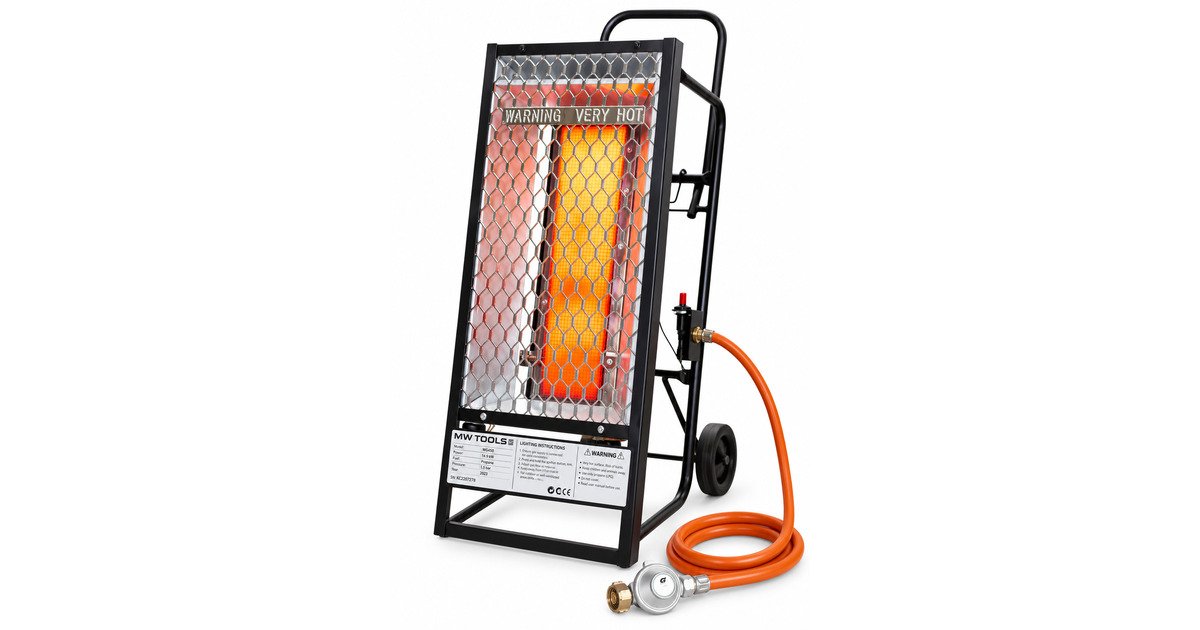 Infrarood gasstraler 10kW MW Tools