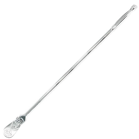 1/2" RATEL 90-TANDS AFGEDICHT MET FLEXIBELE KOP 60CM LANG
