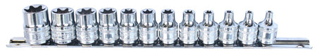 3/8" E-TORX DOPPEN 12 DELIG