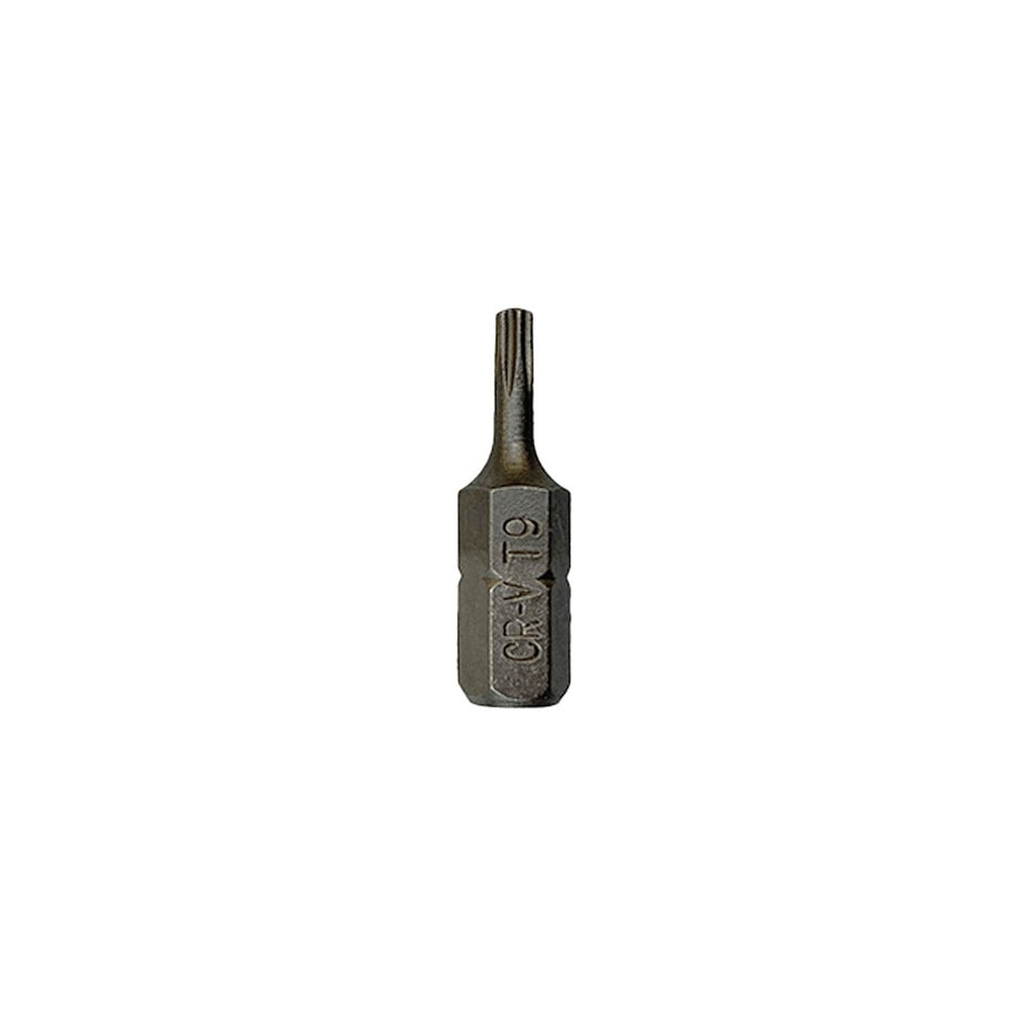 1/4 BIT TS9 TORX ZAAGSNEDE