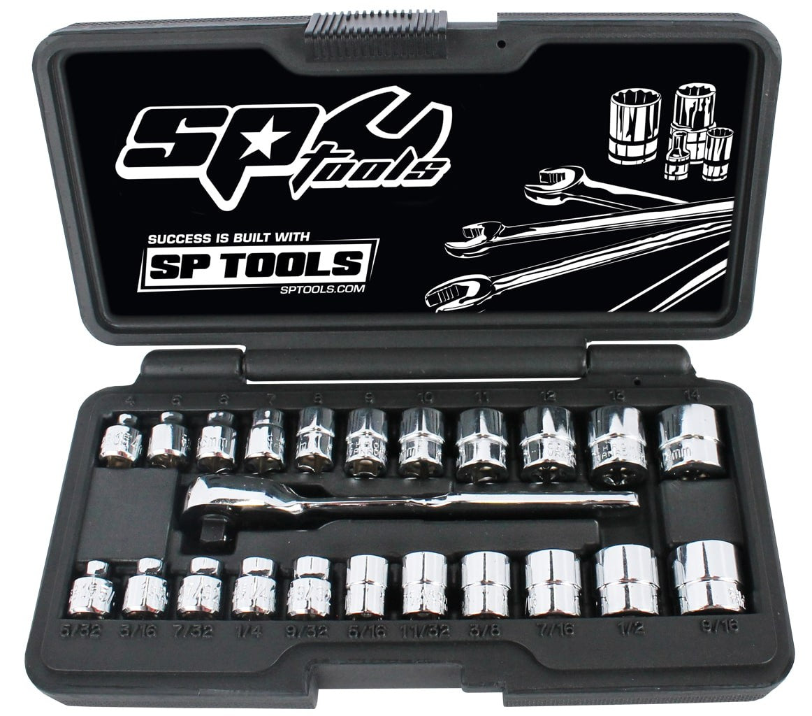 1/4"SOCKET SET LOW PROFILE