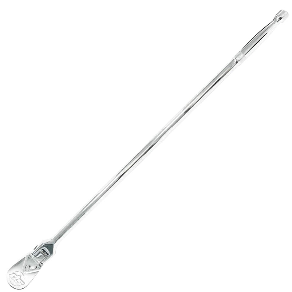 1/4" RATEL 90-TANDS AFGEDICHT MET FLEXIBELE KOP LANG