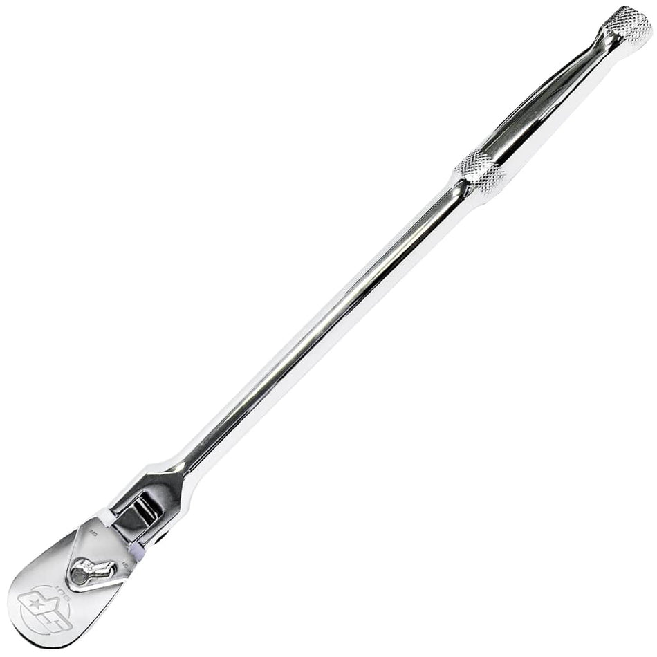 1/4" RATEL 90-TANDS AFGEDICHT STUBBY MET FLEX KOP