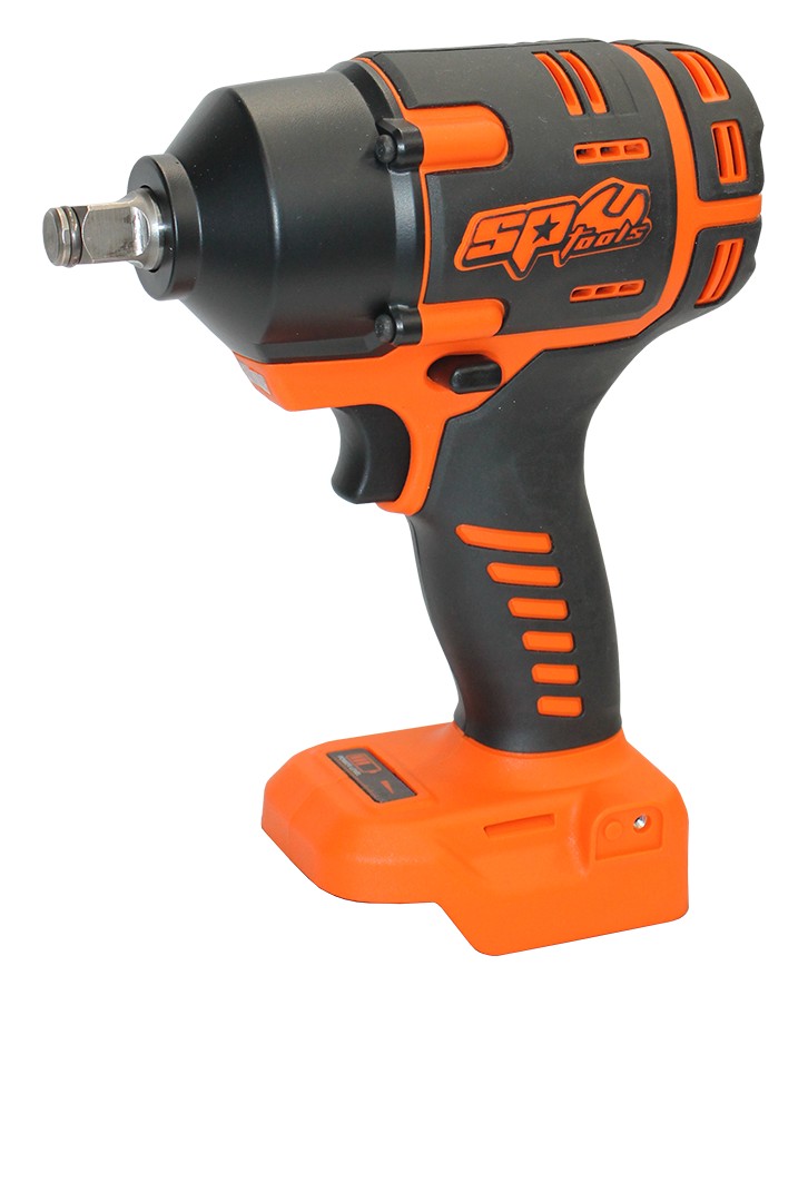 18V ACCU 1/2" SLAGMOERSLEUTEL BRUSHLESS MET 1*5AH ACCU EN LADER + DOPPENRAIL