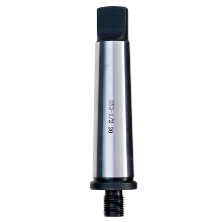 Adapter, morse conus, MT3, schroefdraad, 1/2". - Weldingshop