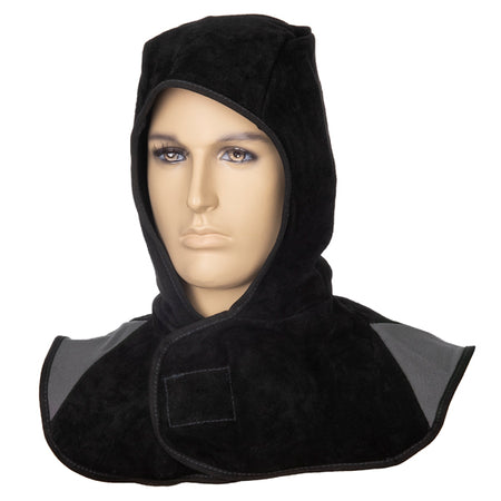 Weldas Helmkap van zwart split leder Arc Knight®