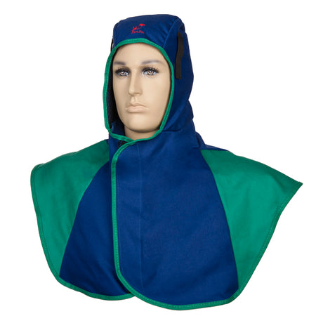 Weldas Fire Fox™ vlamvertragende helmkap; blauw