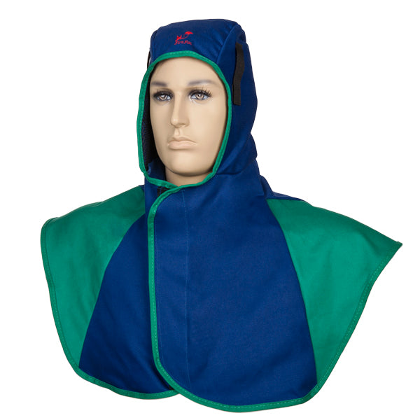 Weldas Fire Fox™ vlamvertragende helmkap; blauw