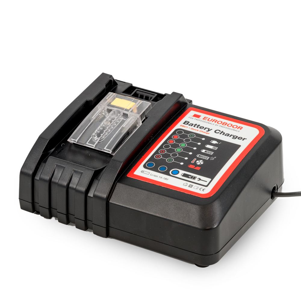 Oplader voor EB.18V-5Ah en EB.18V-9Ah 110 / 220 Volt. - Weldingshop