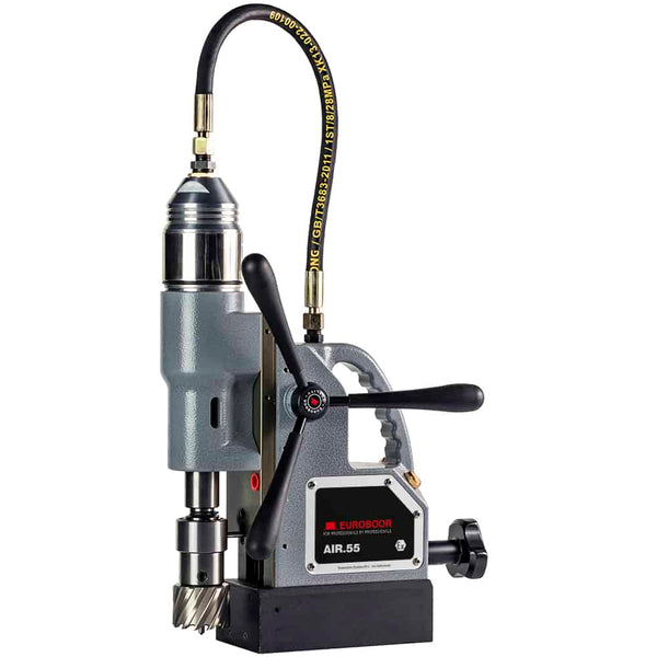 Pneumatische magneet kernboormachine, 55mm - 2 3/16", 6.3 bar. - Weldingshop