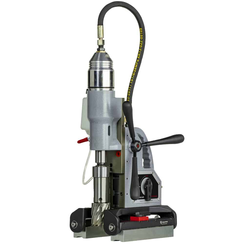 Pneumatische magneet kernboormachine, 55mm - 2 3/16", 6.3 bar. - Weldingshop