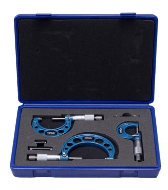 3 DELIGE BUITEN MICROMETER SET