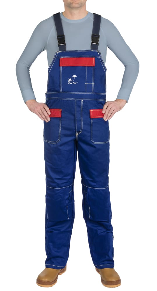Weldas Fire Fox™ blauwe vlamvertragend katoenen tuinbroek