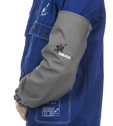 Weldas Arc Knight® lasmouwen; 520 gr./m2 vlamvertragend katoen voor zwaar werk (paar)