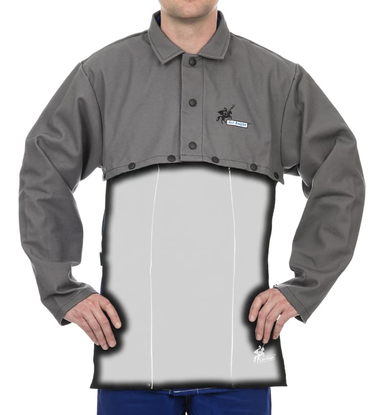 Weldas Arc Knight® bolero; 520 gr./m2 vlam vertragend katoen voor zwaar werk