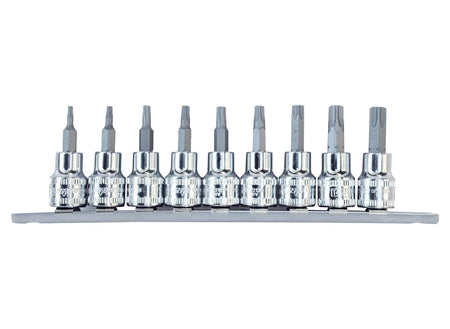 3/8" TORX DOPPEN OP RAIL 9 DELIG