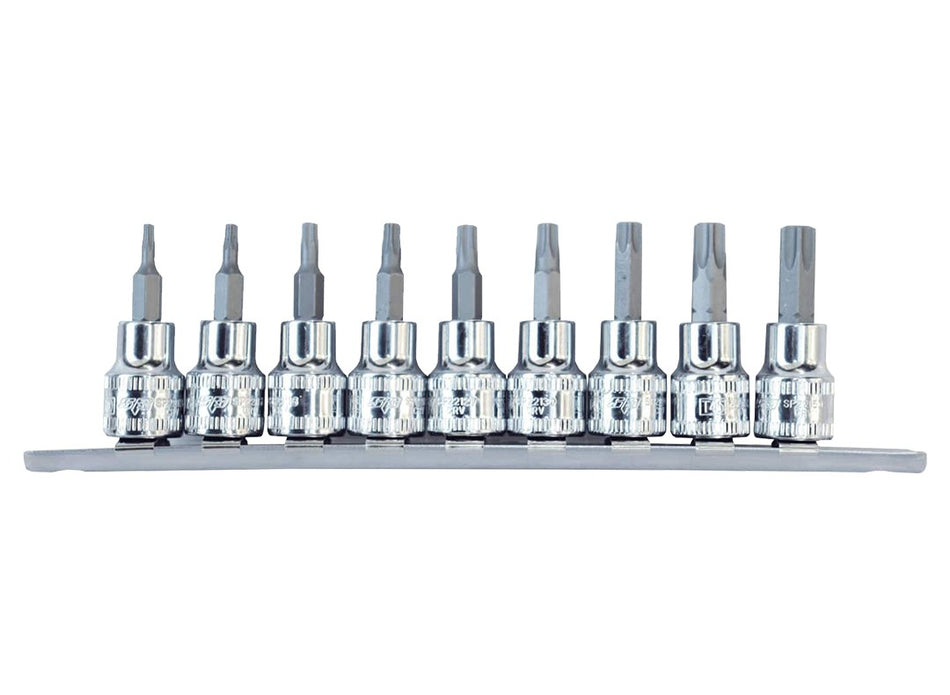 3/8" TORX DOPPEN OP RAIL 9 DELIG