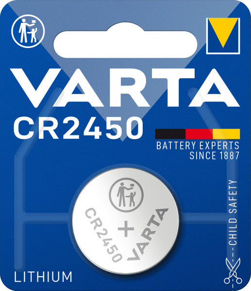 Knoopcel batterij CR2450 - Weldingshop
