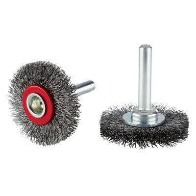 Rhodius SRBWGS Ronde staaldraadborstel op stift - Weldingshop