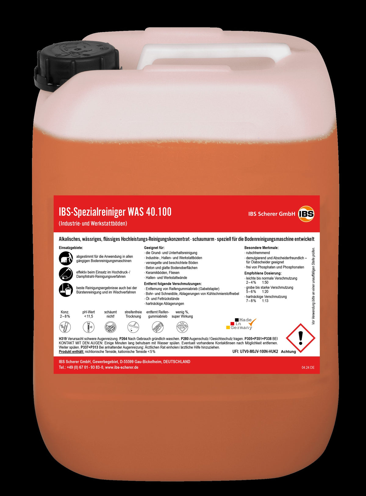 IBS speciaalreiniger WAS 40.100  20 l bus - Weldingshop