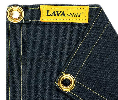 Weldas LAVAshield® zwart fiber glas lasdeken ± 550º C