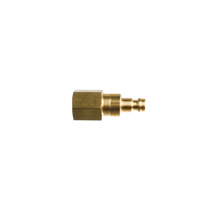 Argon snelkoppeling messing 1/8 inch rechts inwendig, mannetje NW5 – 760020