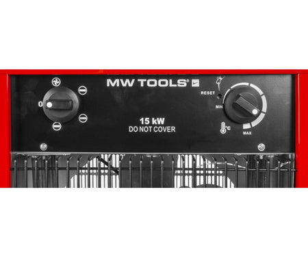 Warmeluchtblazer elektrisch 15kW 3x400V MW Tools - foto 5