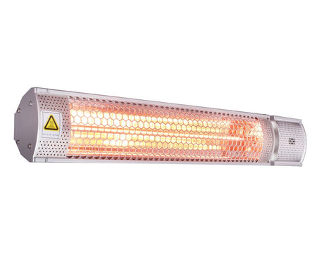 Infrarood warmestraler 2000W met gold lamp MW Tools - foto 3