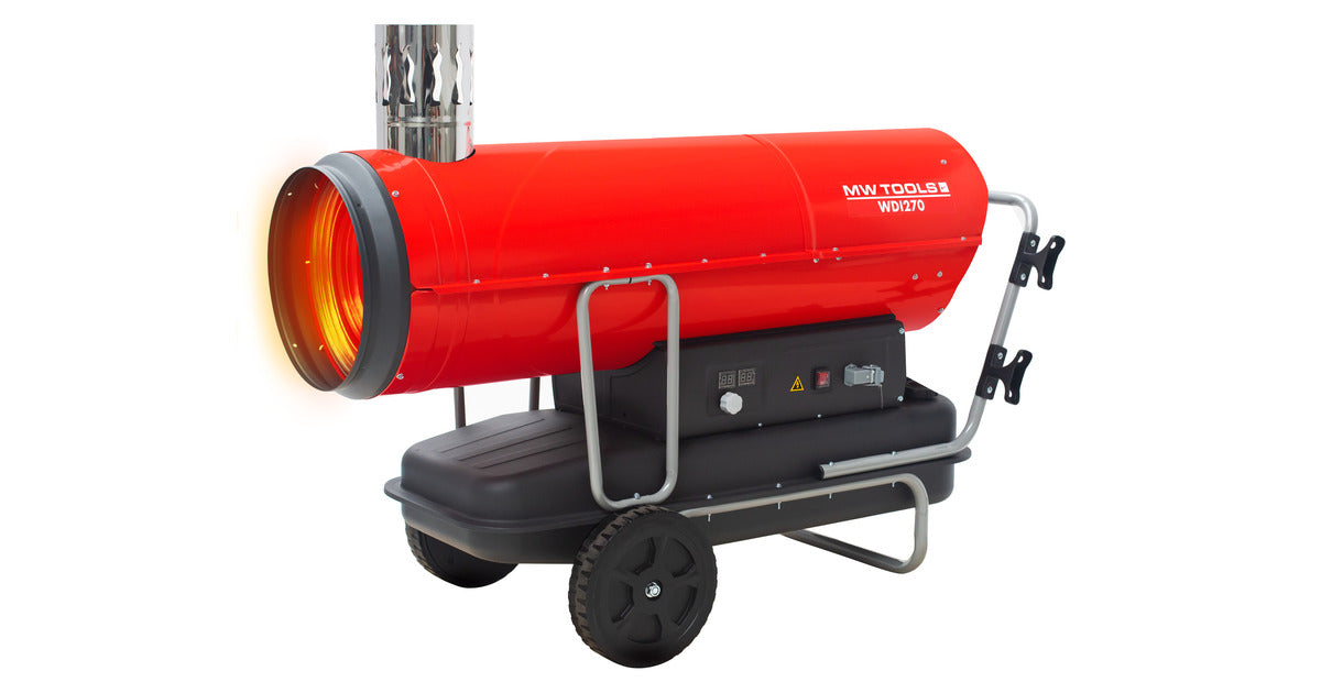 Indirecte dieselheater 80kW Danfoss tandwielpomp MW Tools