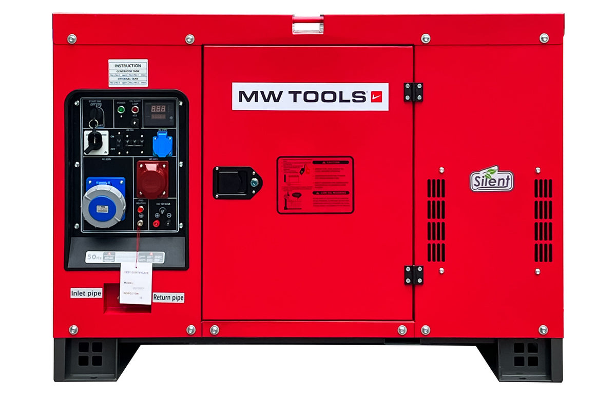 Diesel generator 13kW 1x230 V +15kW 3x400 V MW Tools - Weldingshop