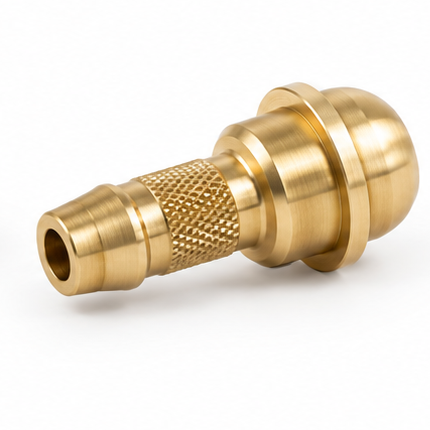 Slangtule 3/8 inch × 8 mm kort model messing – 914012K