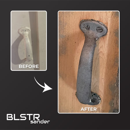 Draagbare elektrische zandstraler zonder compressor - Weldingshop