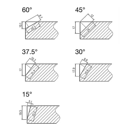 Laskanten freesmachine, 220 V, 1100 W. - Weldingshop