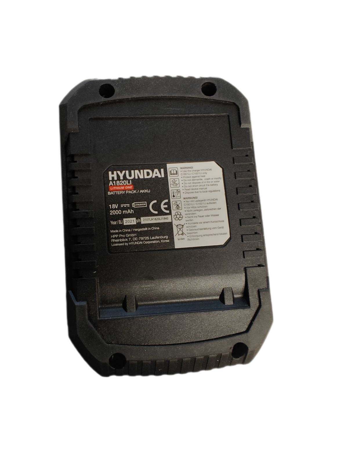 Hyundai 20V accu 2.000mAh - Weldingshop