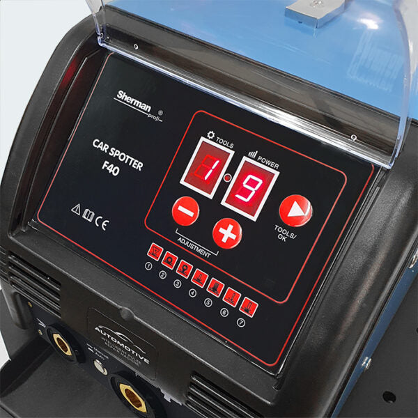 Car Spotter F40 400V 3800A carrosserieherstellasser spot welder - Weldingshop