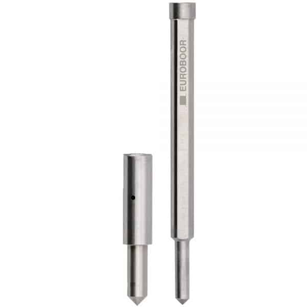 Tweedelige centreerpen, D 8 mm, L 145 mm. - Weldingshop