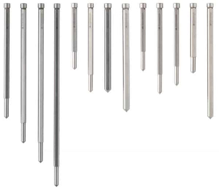 Centreerpen, D 6.35 mm, L 177 mm. - Weldingshop