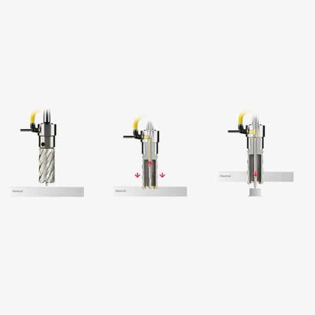 Centreerpen, D 6.35 mm, L 177 mm. - Weldingshop