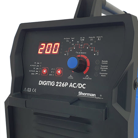 DIGITIG 226P AC/DC TIG-lasapparaat 200A