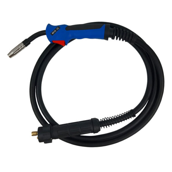 DUALMIG 210 S4 inverter lasapparaat met wielen en fleshouder. - Weldingshop