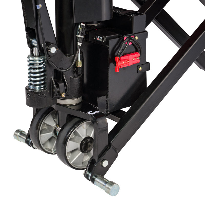 Semi-elektrische schaarpalletwagen - 1000KG - Weldingshop