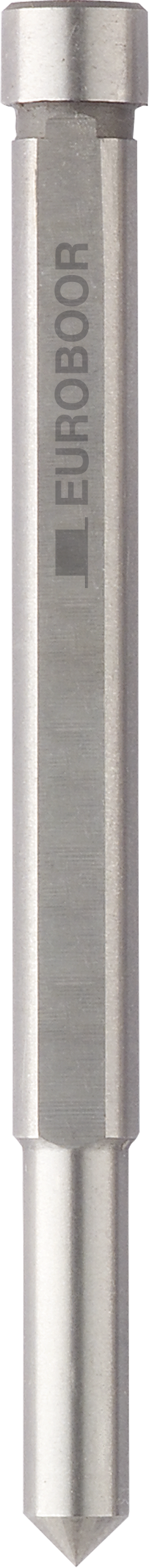 Centreerpen, D 6.35 mm, L 77 mm.