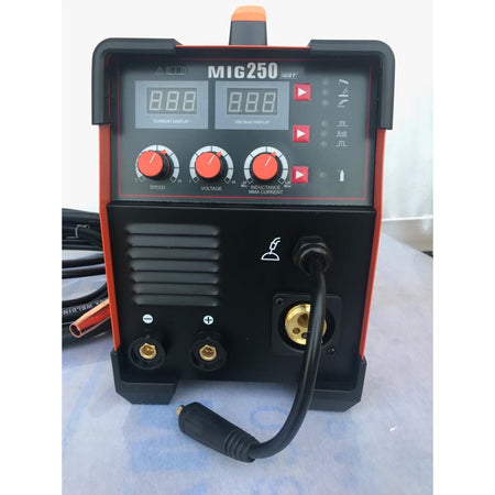 JASIC red MIG250 IGBT opschrift Weldingshop.nl - Weldingshop