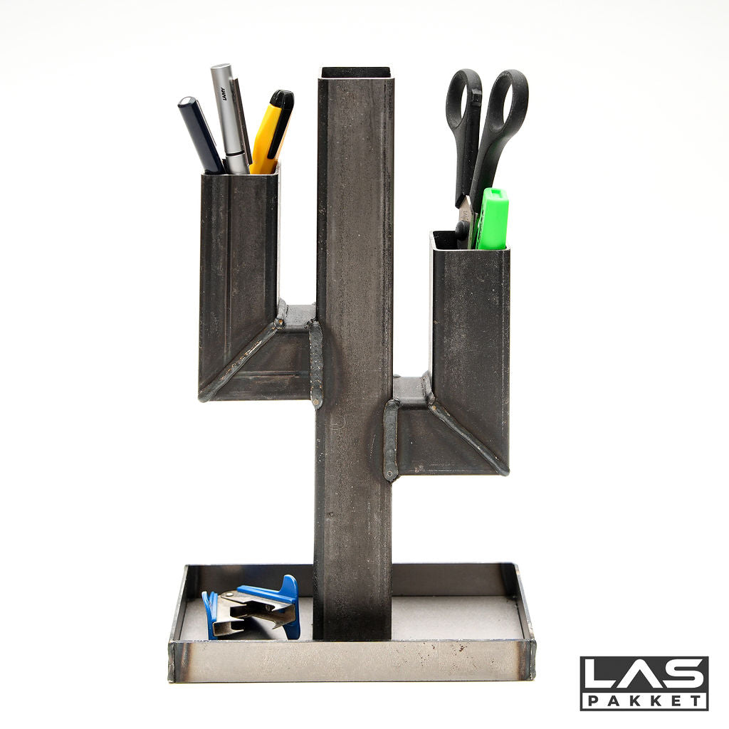 Lasoefening Cactus penhouder - Weldingshop