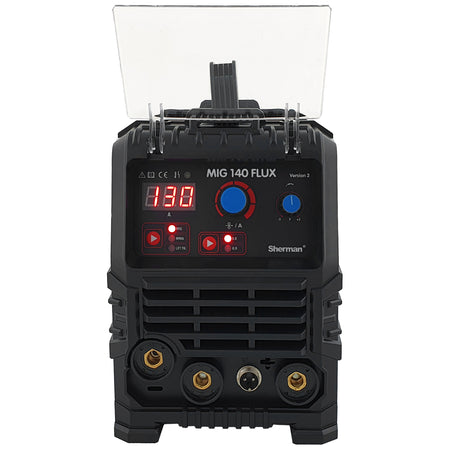Sherman MIG 140 FLUX 3-in-1 lasapparaat 130 A – gasloos, MMA en TIG Lift