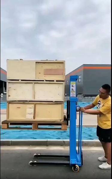 Meeneem electrische stapelaar - Weldingshop