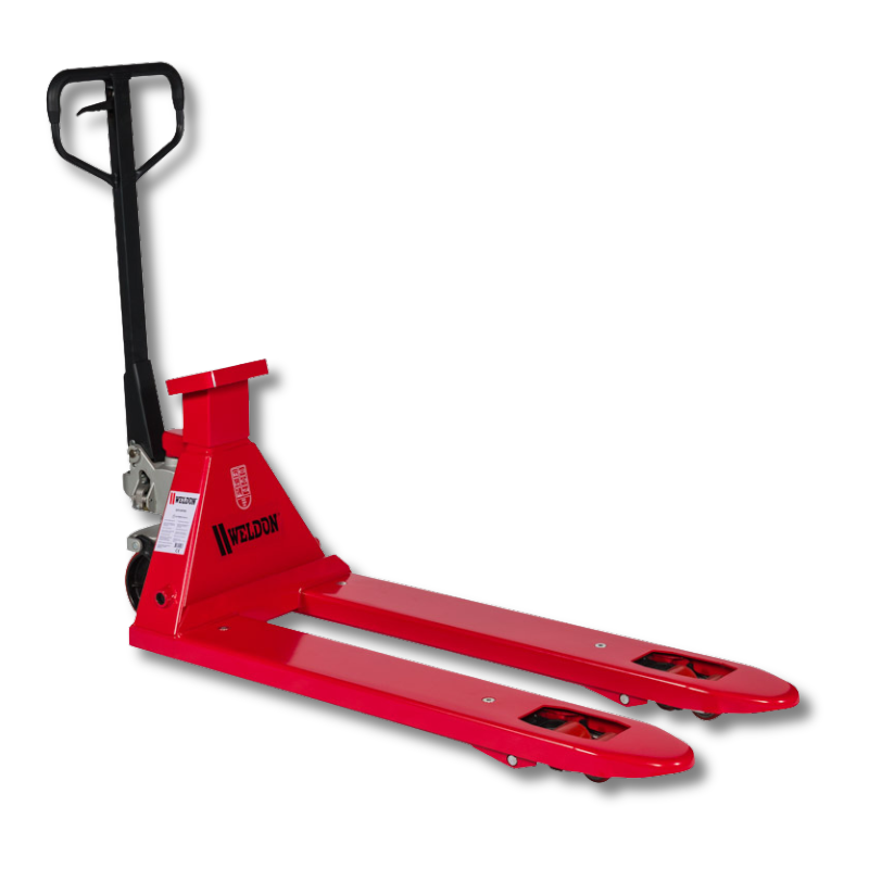 QPD-WPW - Palletwagen met weegschaal Weldon - Weldingshop