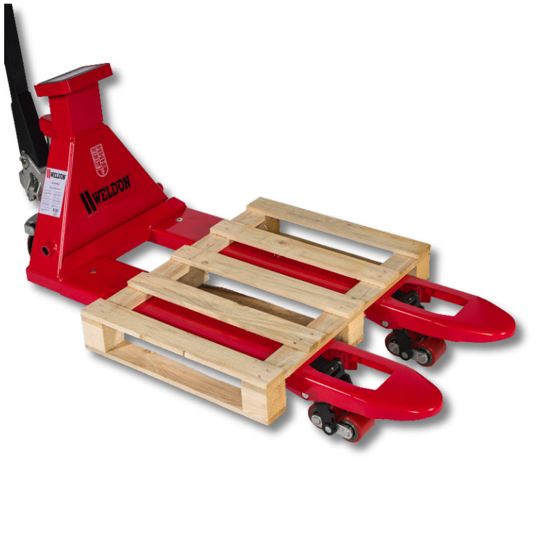 QPD-WPW - Palletwagen met weegschaal Weldon - Weldingshop