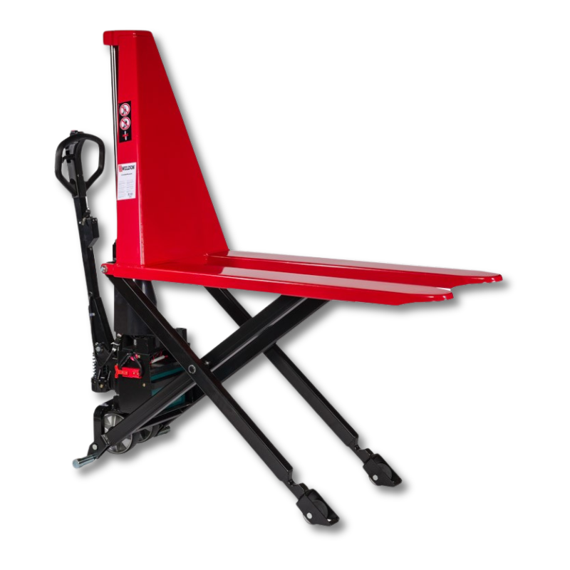 Semi-elektrische schaarpalletwagen - 1000KG - Weldingshop