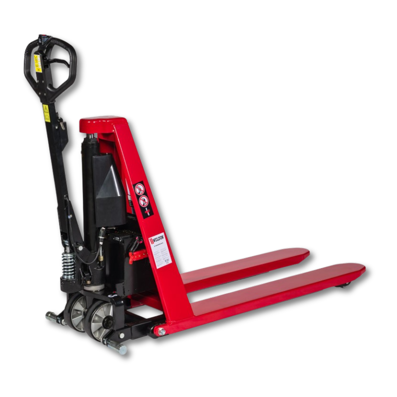 Semi-elektrische schaarpalletwagen - 1000KG - Weldingshop